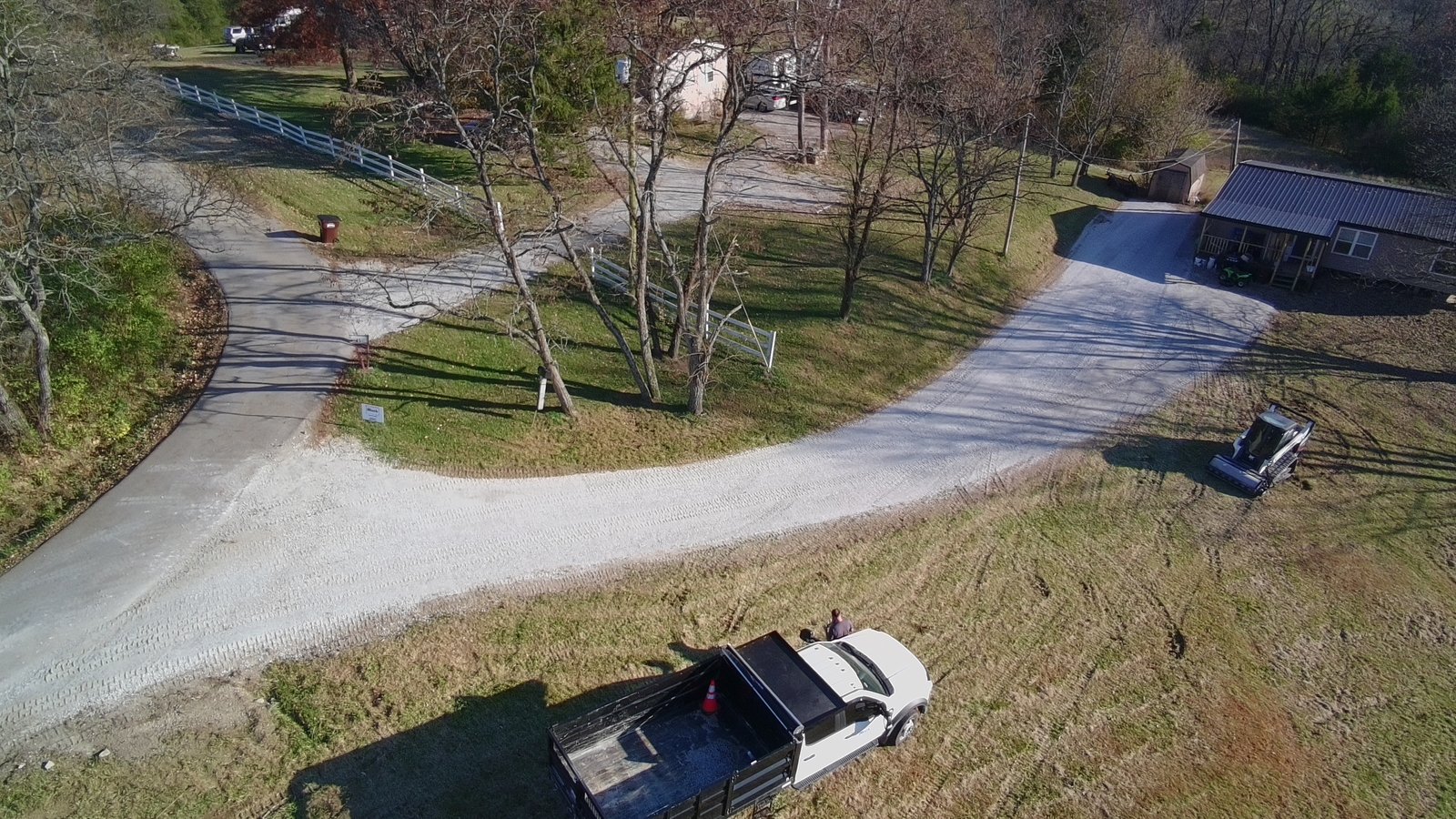 Gravel driveway project 2