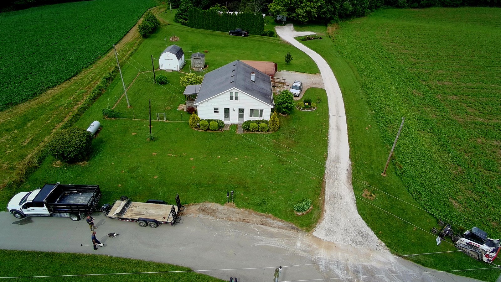 Gravel driveway project 3